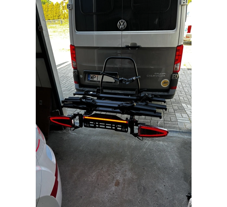 Bagażnik platforma rowerowa na hak SPINDER SL3 | przesuwny i składany